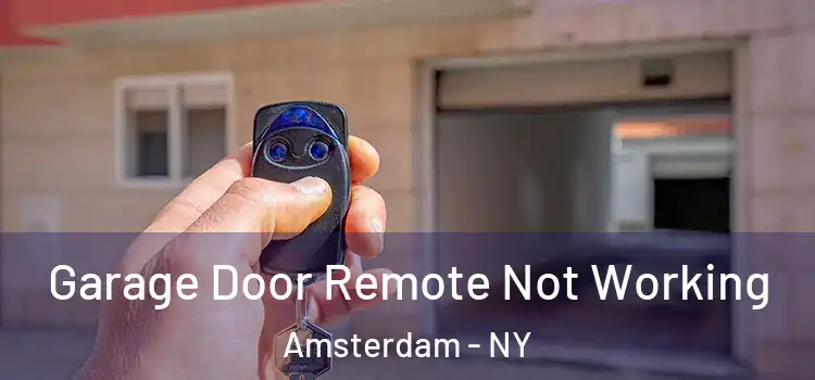  Garage Door Remote Not Working Amsterdam - NY